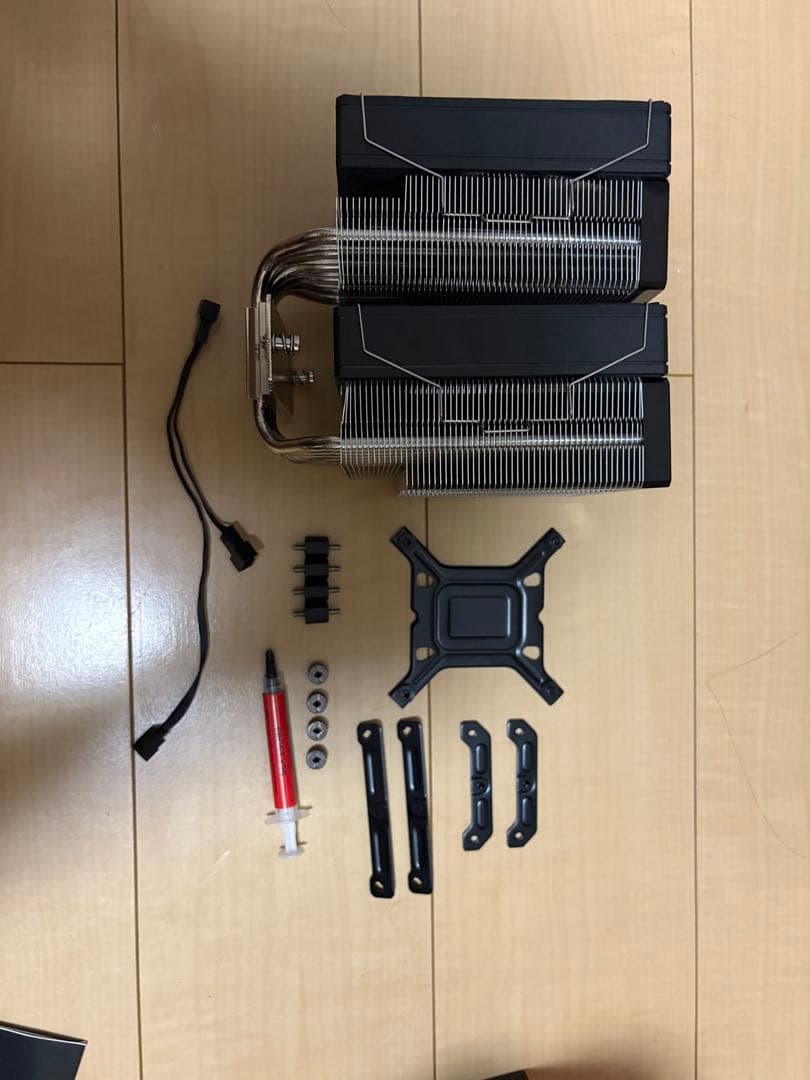 ミニタワーPCケース　mATX マザーボード　空冷　CPUクーラー　ファン×5