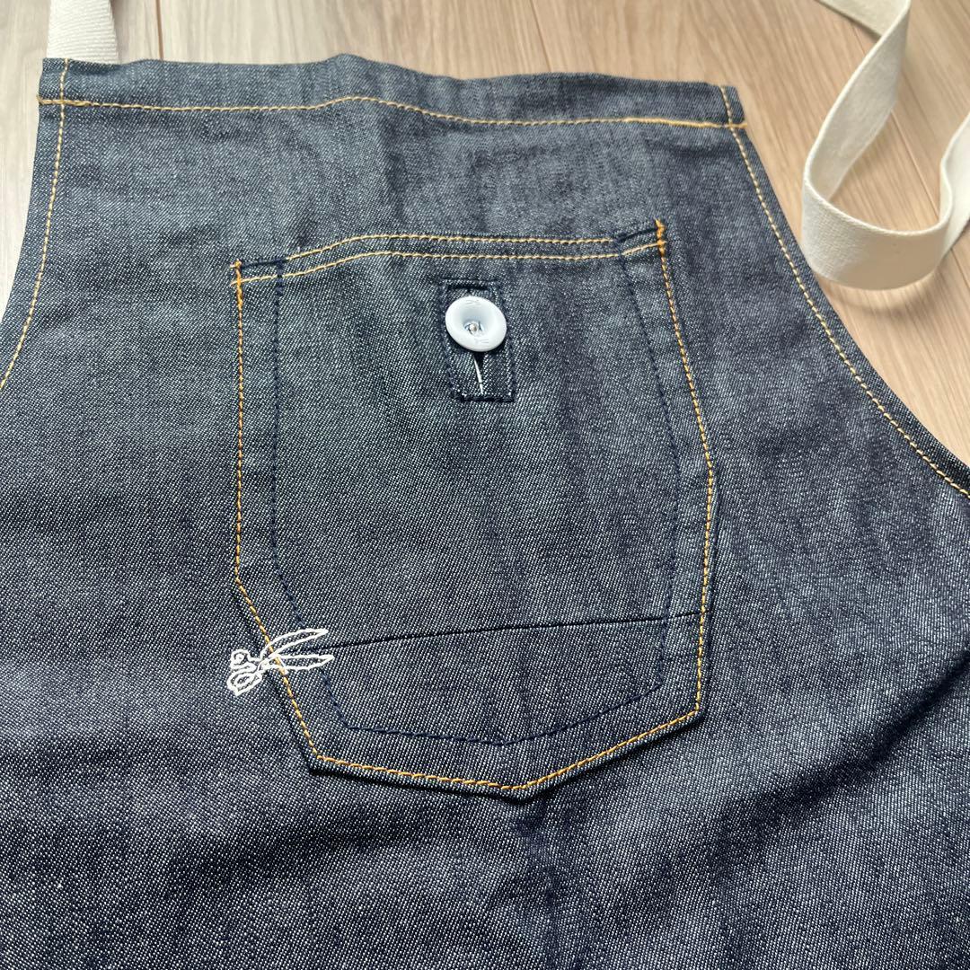 DENHAM デニム素材　エプロン