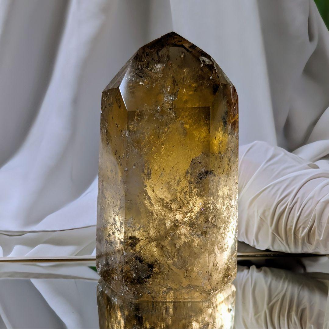 【難あり品】非加熱シトリン ポイント920 g