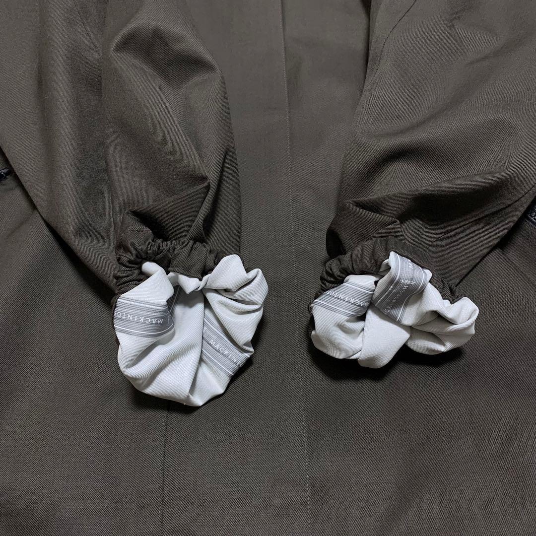 【極美品】マッキントッシュ スカイパーカー グリーン L モッズコート ファー