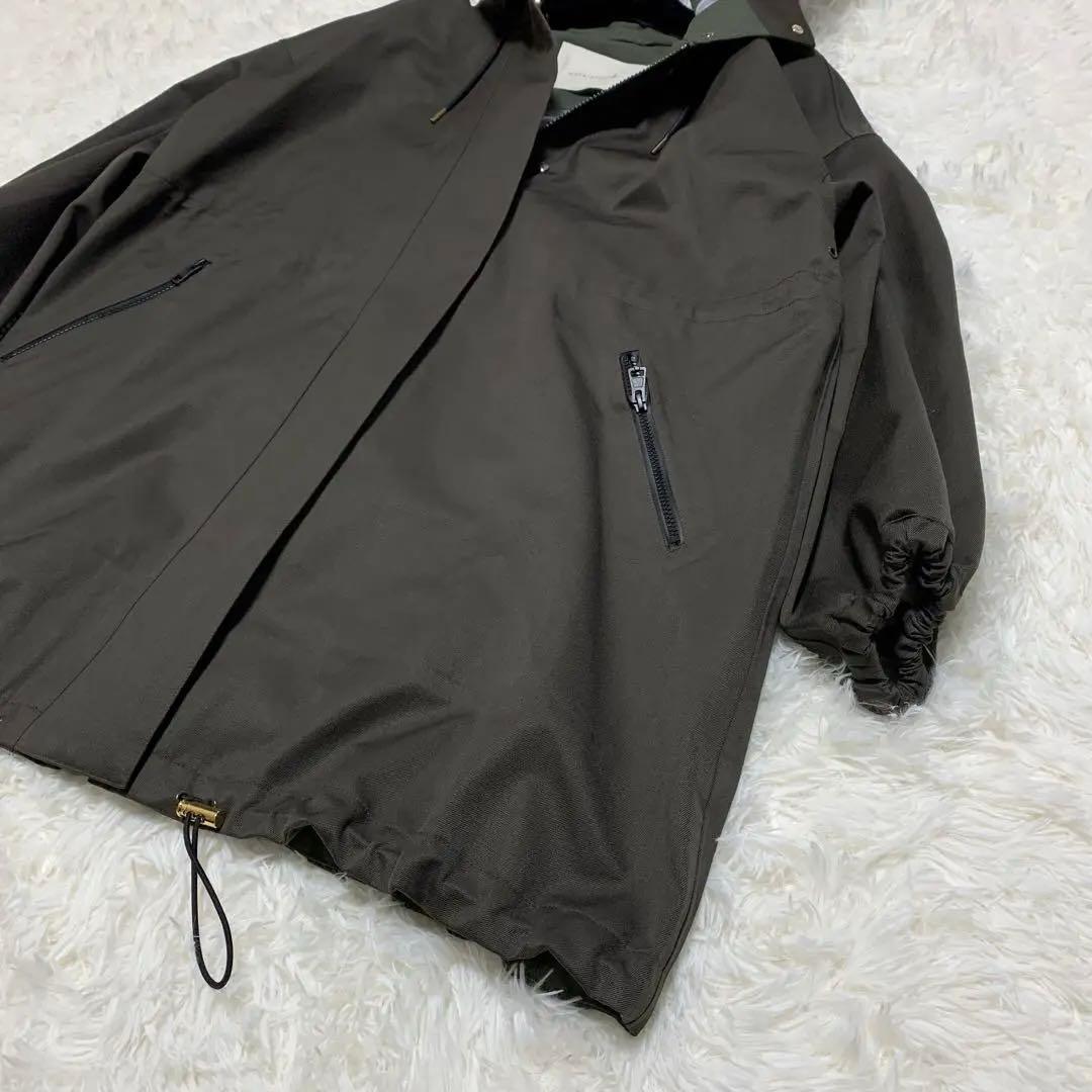 【極美品】マッキントッシュ スカイパーカー グリーン L モッズコート ファー