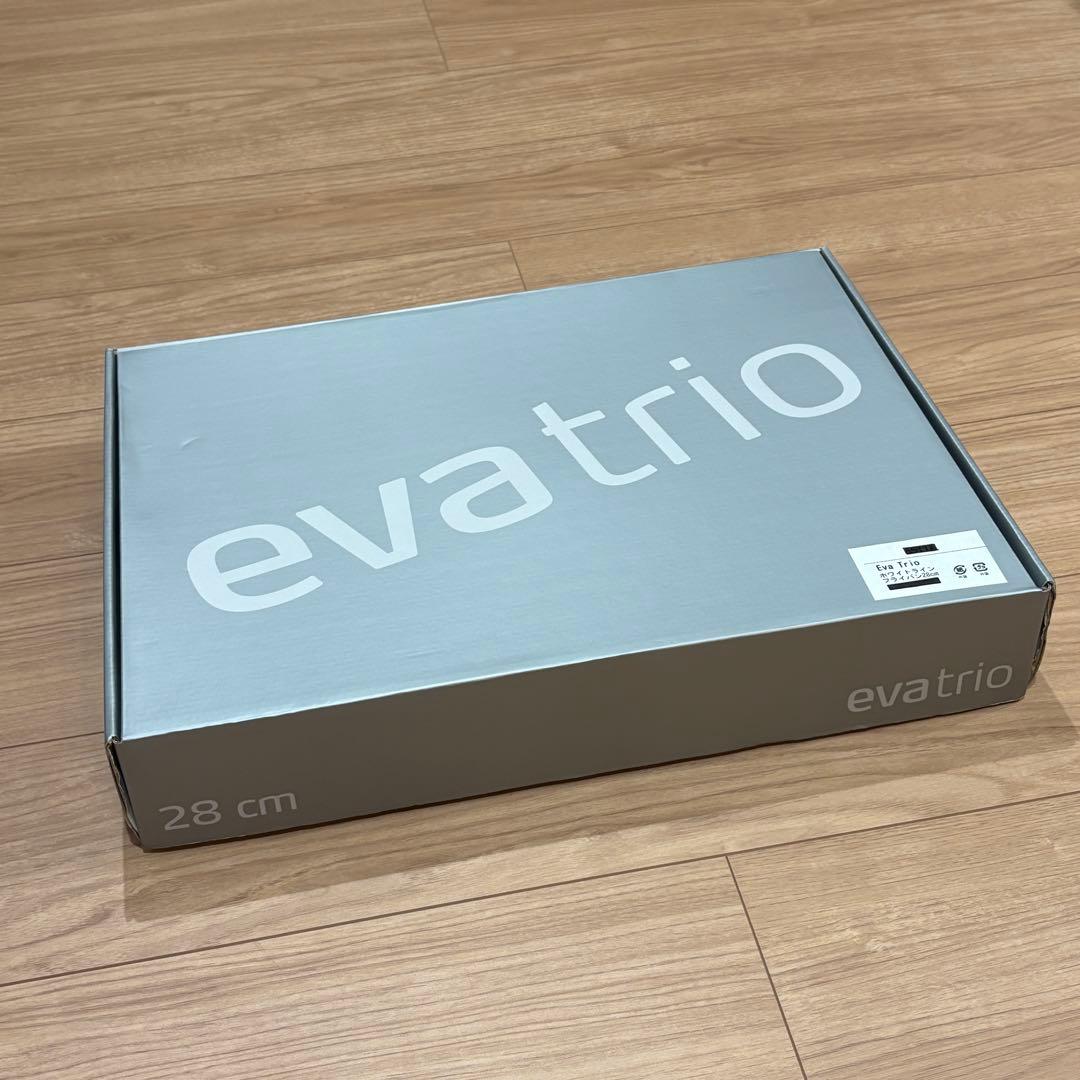 【貴重・廃盤品・新品未使用】evatrio ホワイトライン　フライパン 28cm