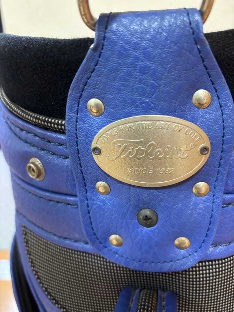 Titleist タイトリスト キャディバッグ ブルー ⭐️美品⭐️
