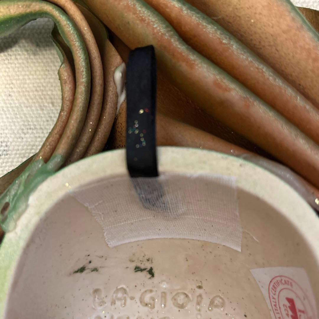 ムラーノ製　ベネチアングラス高級イタリア 壁飾り ベネチアンマスク