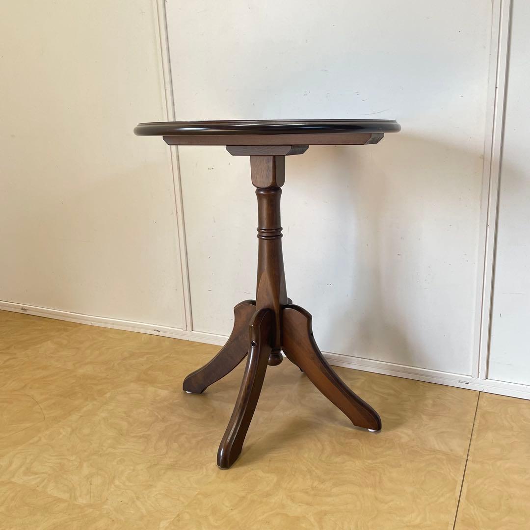 四国工芸 森のサーカス 丸テーブル カフェテーブル サイドテーブル 円形 台