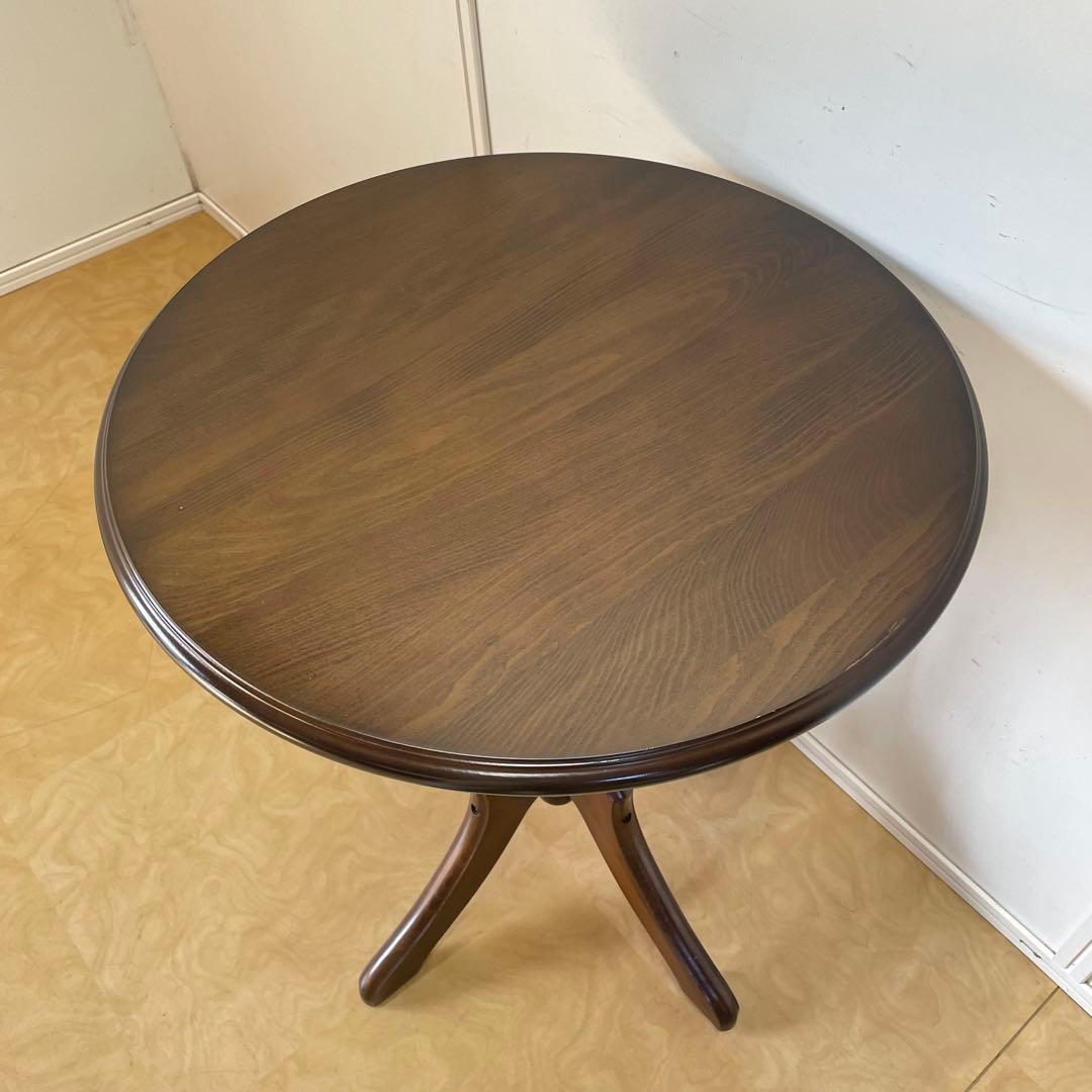 四国工芸 森のサーカス 丸テーブル カフェテーブル サイドテーブル 円形 台