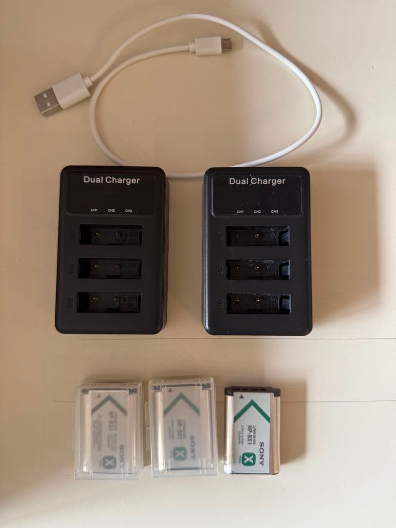 【ジンバル＆マイク付き】SONY VLOGCAM ZV-1 バッテリー×3