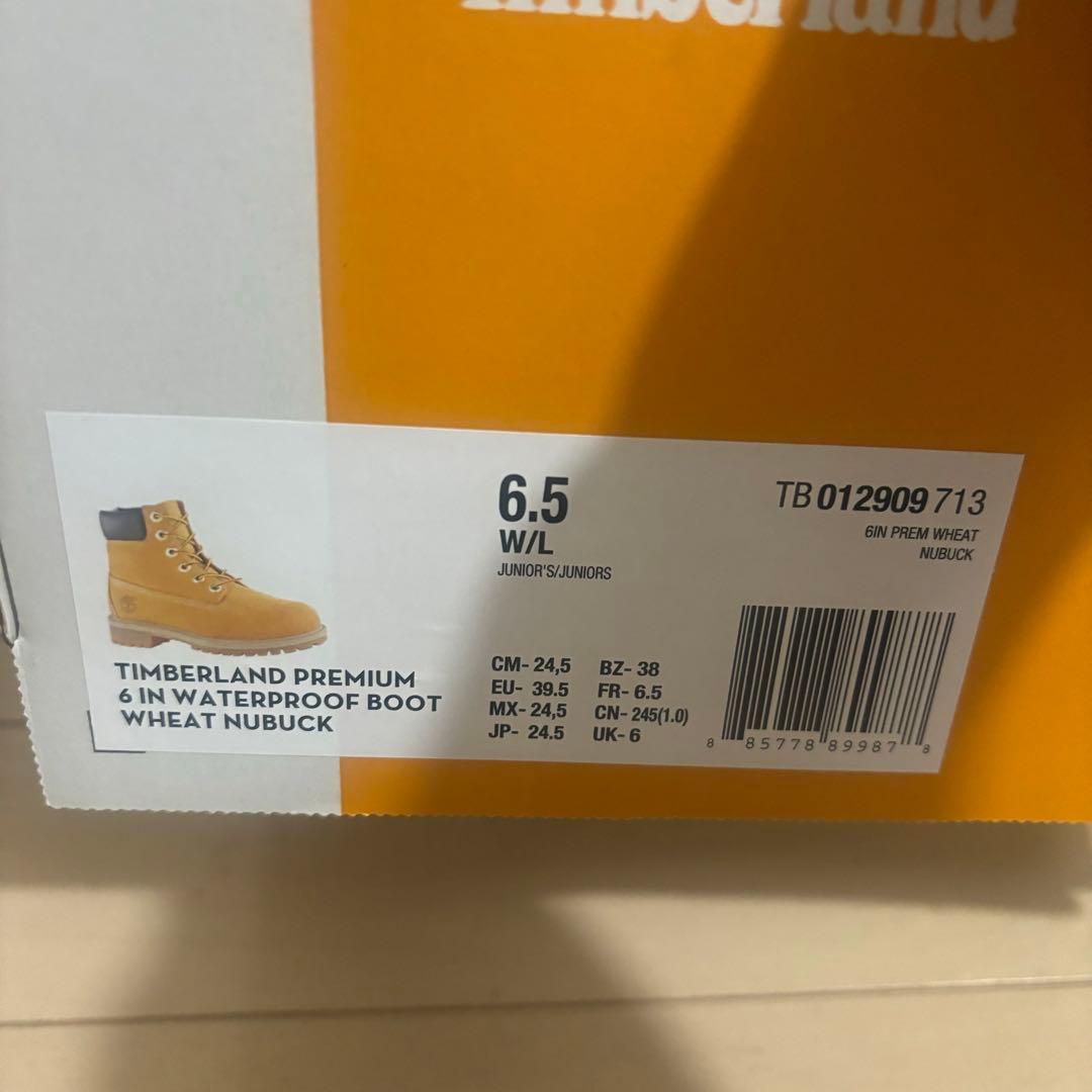 Timberland】 ６インチプレミアムウォータープルーフブーツ