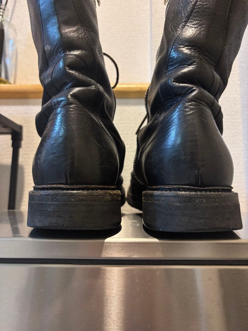 靴 Rick Owens army boots / combat boots