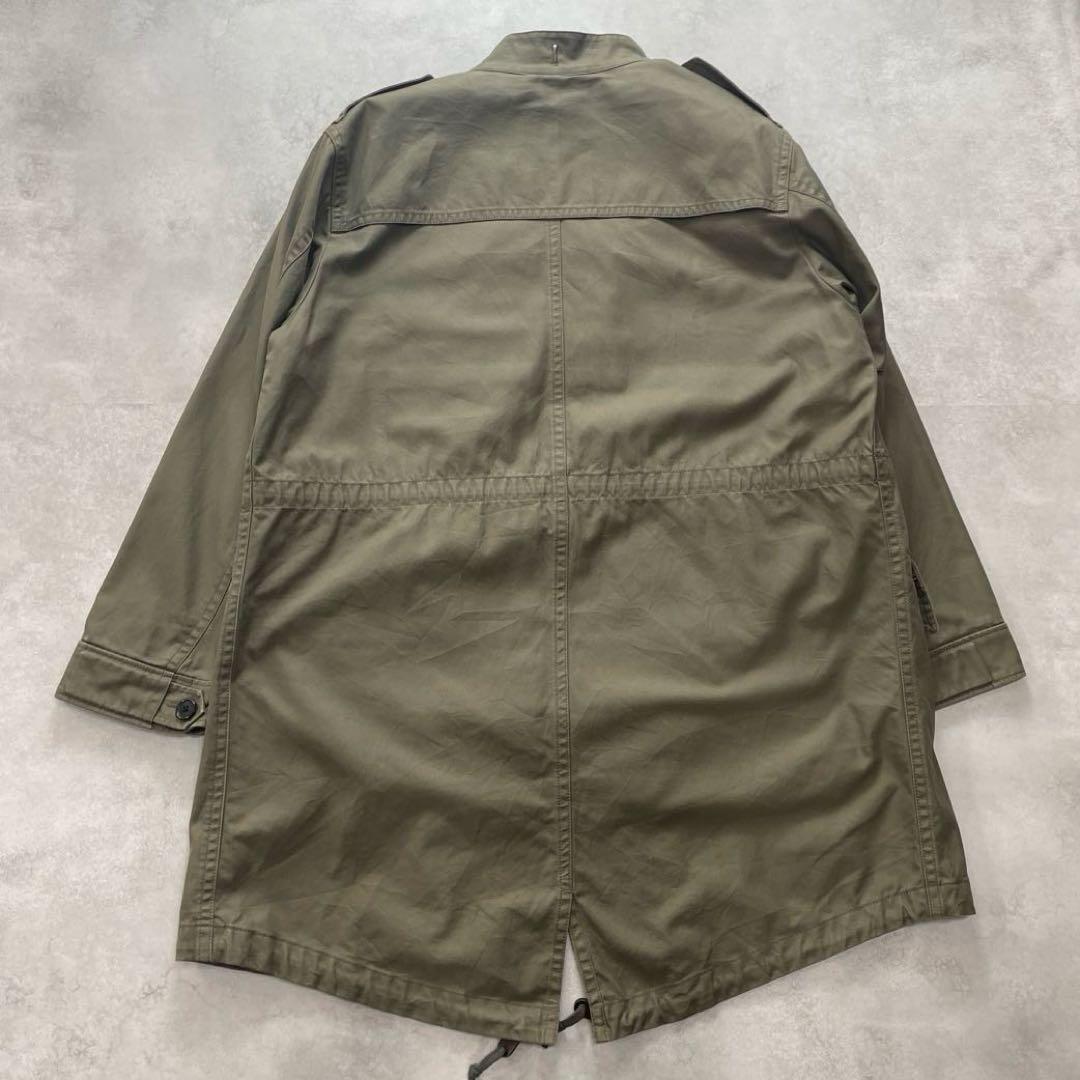 雰囲気抜群 機能性◯ バーバリーロンドン モッズコート ライナー付 カーキ M
