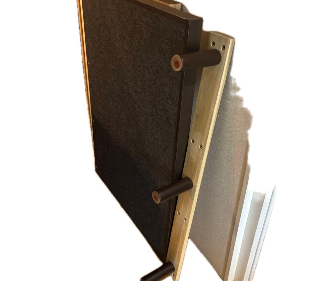 テンピュール　木製ベッドフレーム　ダブルサイズ