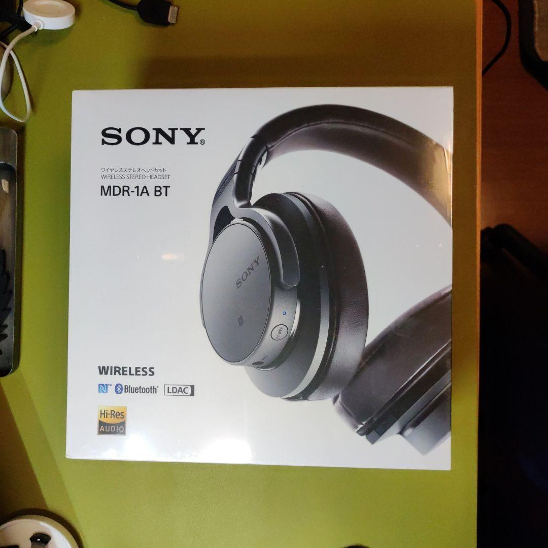ソニーワイヤレスステレオヘッドセット　SONY MDR-1ABT(S)