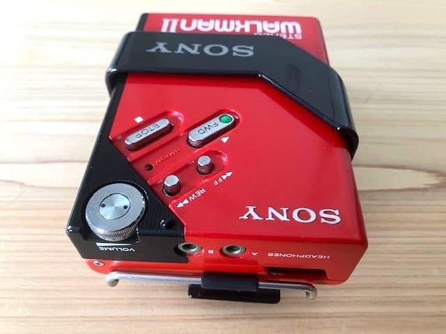 超希少美品 高音質 整備済完全動作品 ソニー WM-2 ホルダー＆新品ヘッドホン