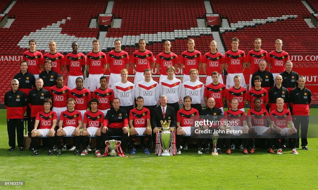 【正規品】マンチェスター・ユナイテッド 09/10シーズン 長袖ユニフォーム