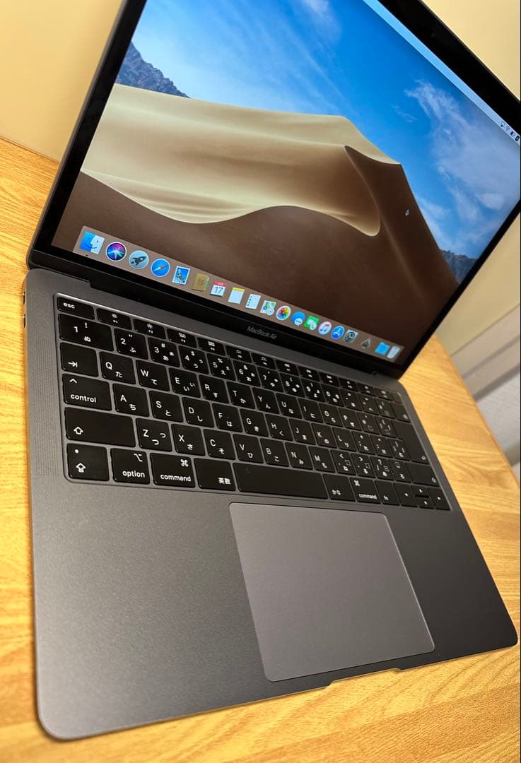 美品 Macbook Air 2018,13inch,メモリ16,SSD 512
