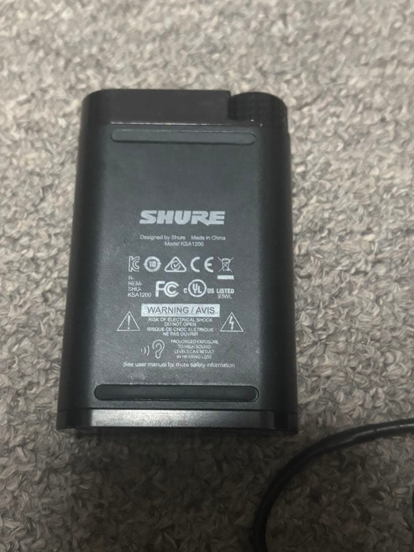 イヤホン shure kse1200