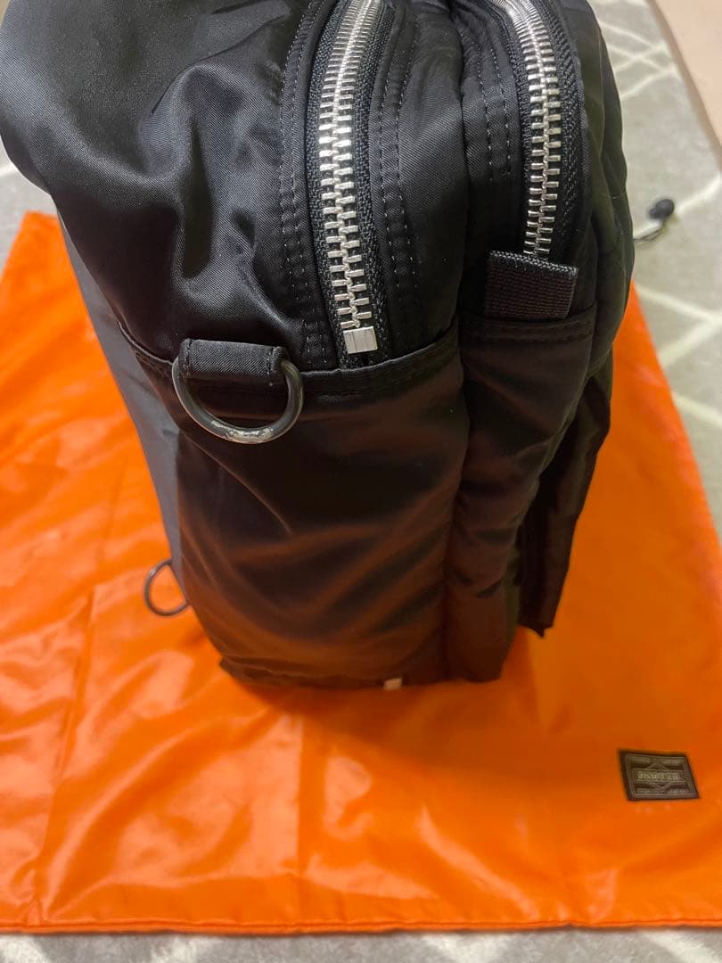 【美品】PORTER ポーター タンカー 3way 2層式　ブラック