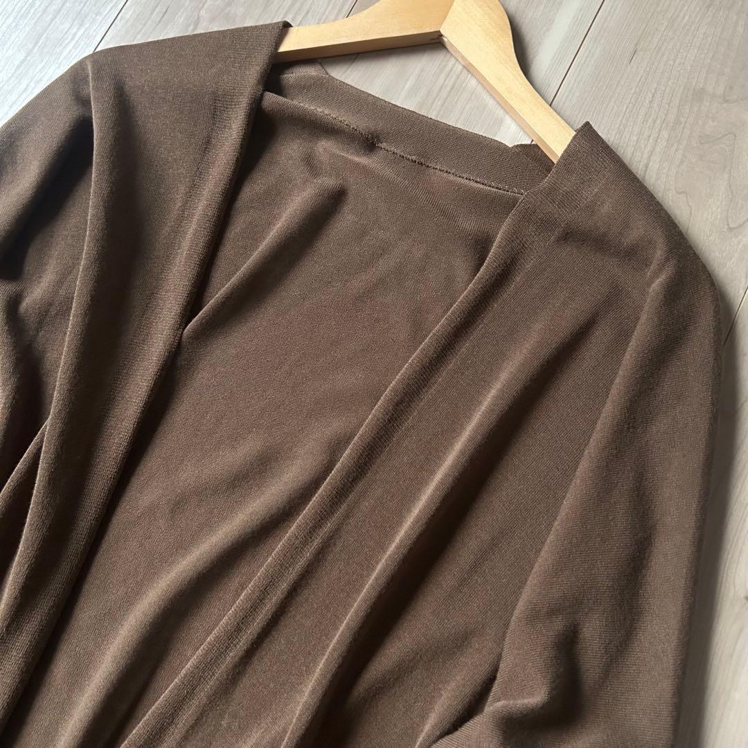24SS＊ドゥーズィエムクラス shake code ショートカーディガン 薄手
