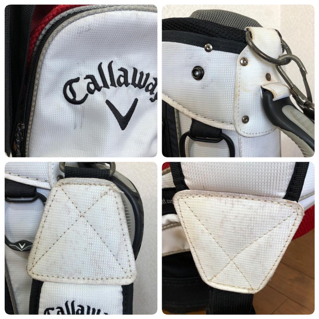 Callaway キャロウェイ キャディバッグ ゴルフバッグ カート 7分割