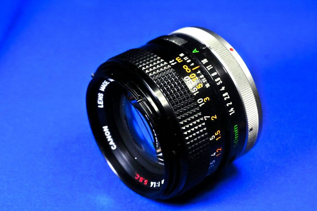 キヤノン　Canon AE-1 + FD 50 mm/F1.4 S.S.C.