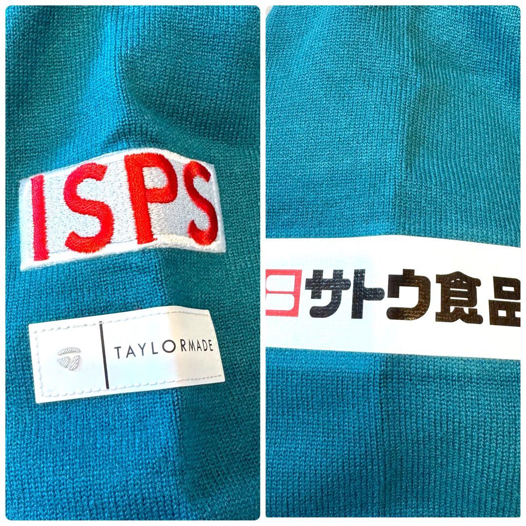 【新品タグ付】テイラーメード デカロゴ ゴルフ ジップアップ セーター M