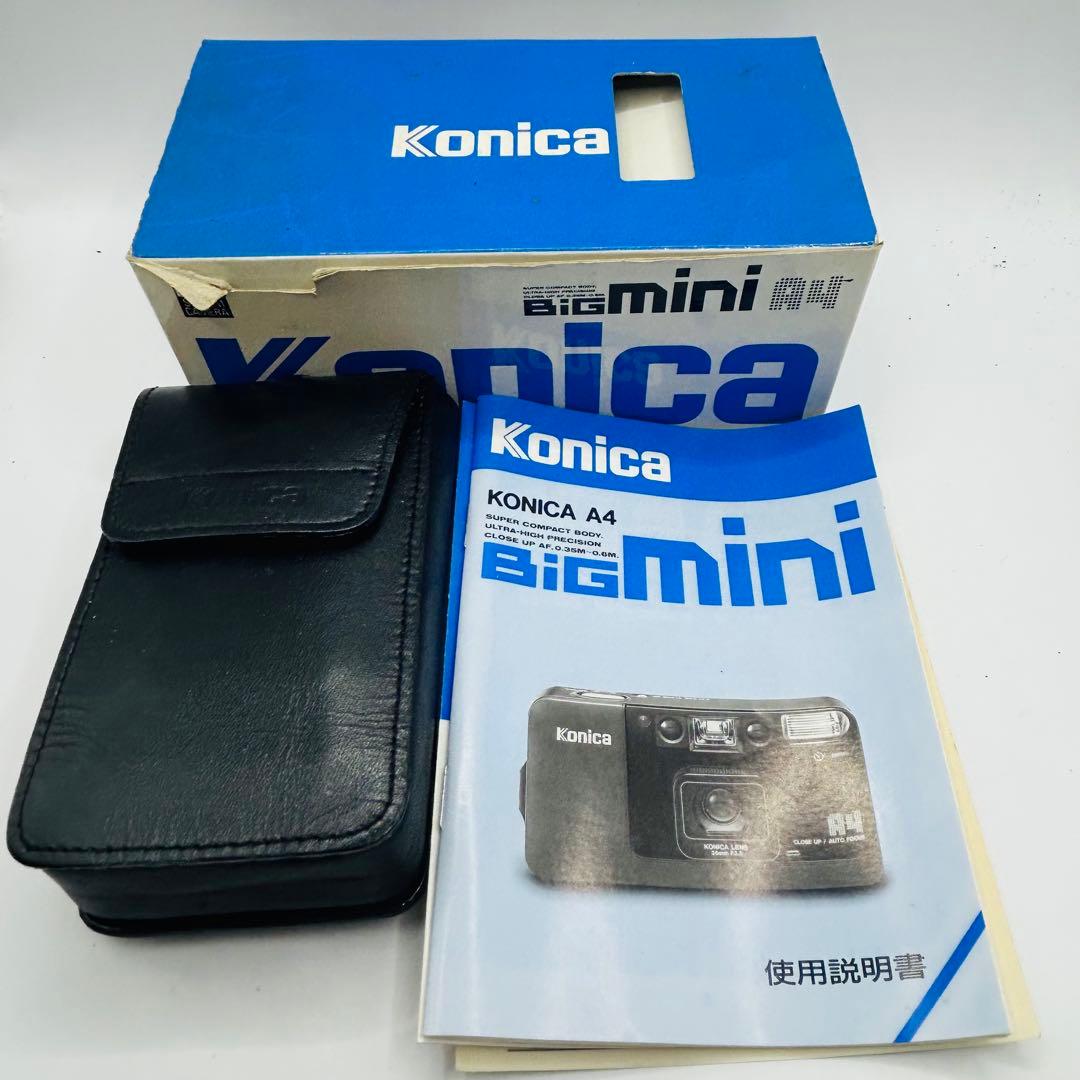 美品　KONICA BiG mini A4 フィルムカメラ