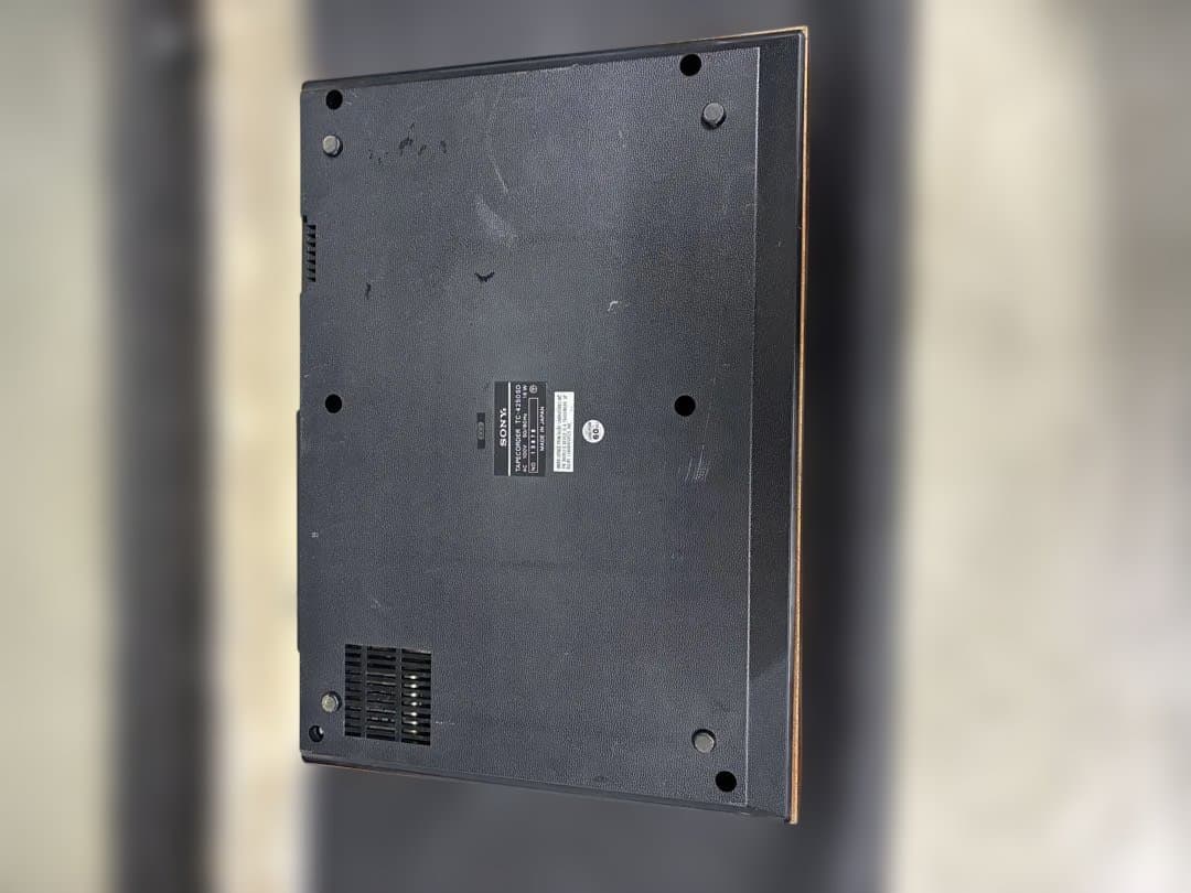 SONY TC-4250SD ステレオカセットコーダー当時物1970年代