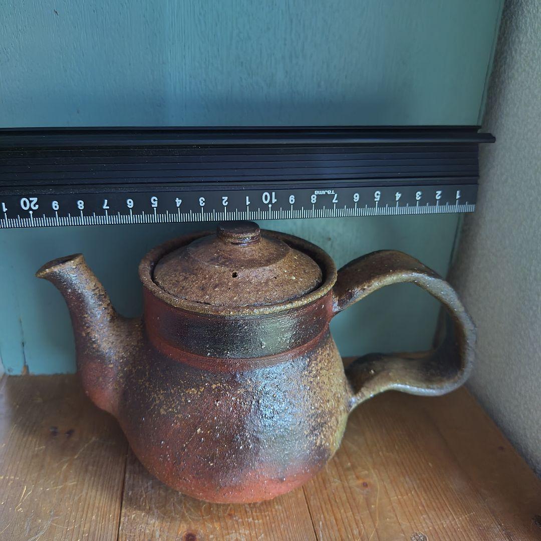 備前焼　ティーポット　珈琲　岡山伝統工芸品　茶器　コーヒー紅茶