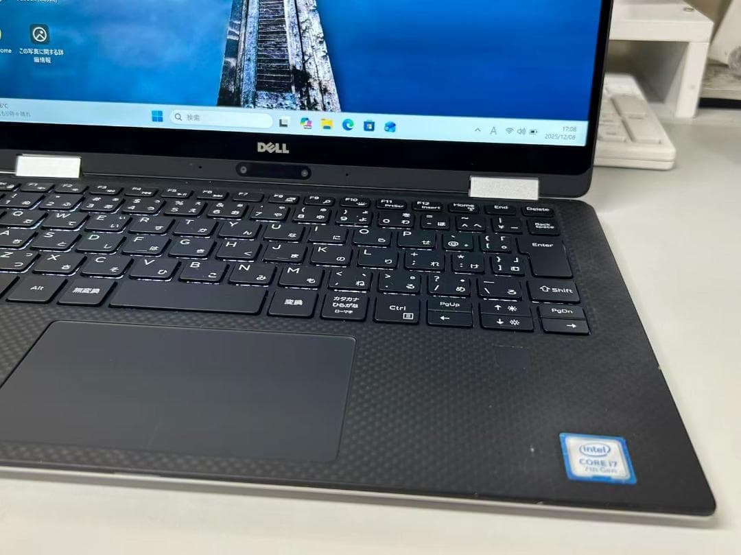 DELL XPS 13 9365 / i5-7Y75 / タッチパネル機能搭載