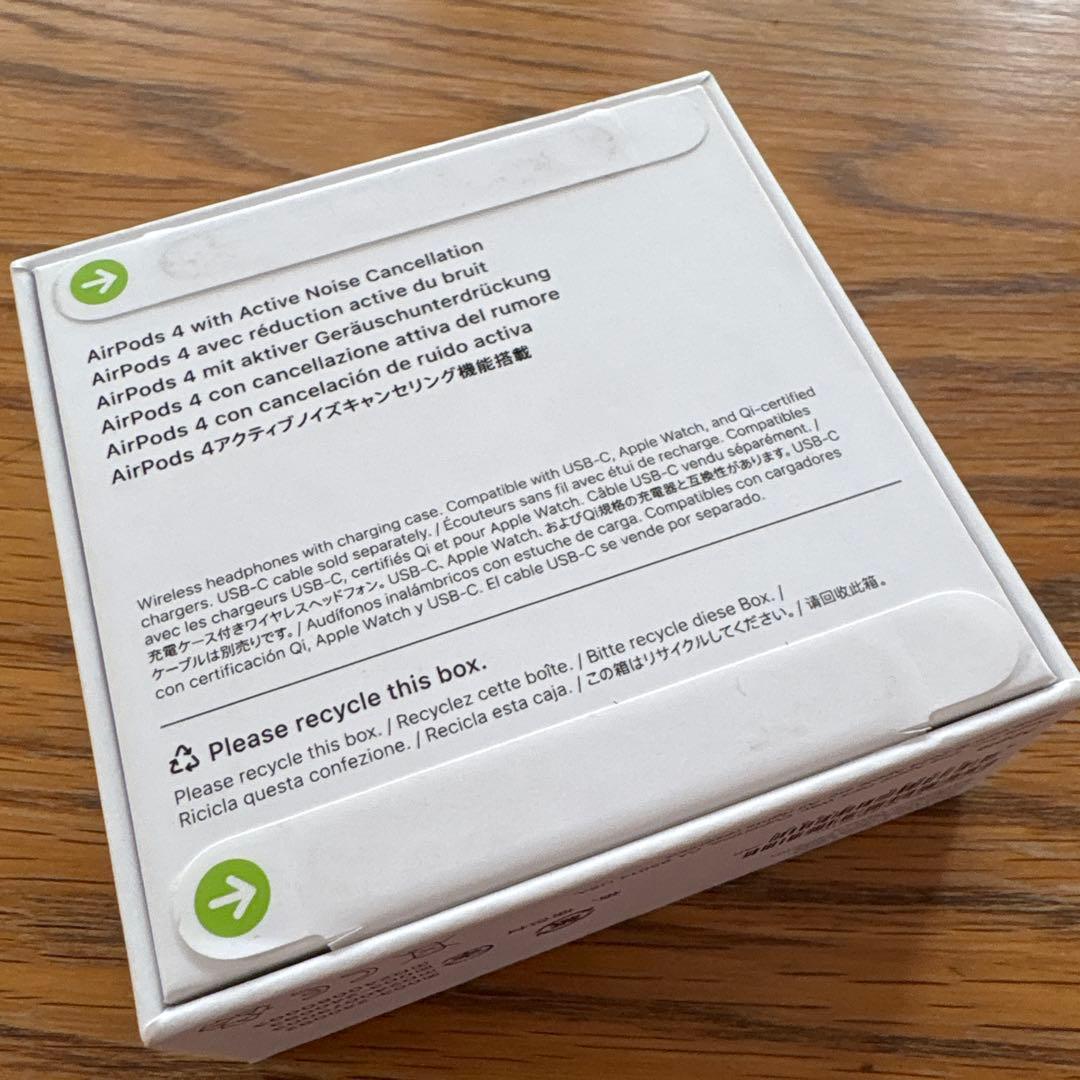 ★新品未使用未開封★保証残あり★AirPods 4 MXP93J/A