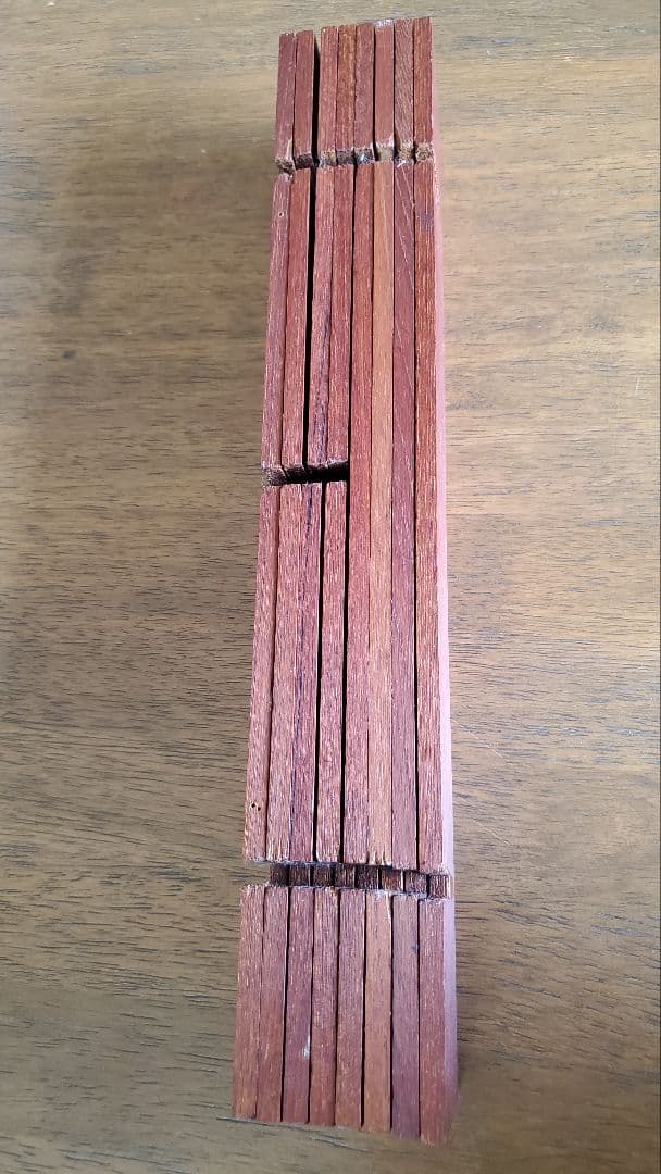 北欧ヴィンテージ　チークウォールシェルフ