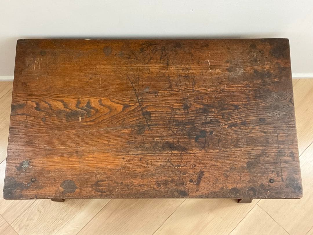 文机　貝殻 シェル型取っ手　アンティーク家具　古道具