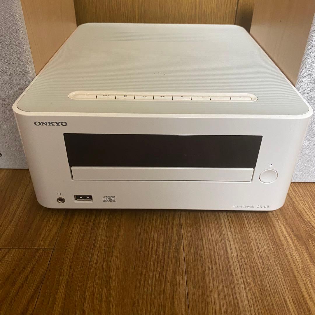 ONKYO ミニコンポ ホワイト