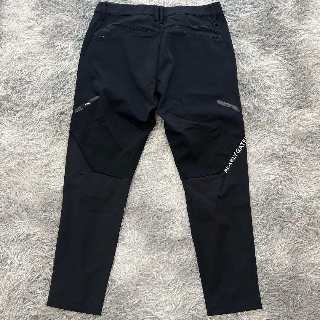 新品　パーリーゲイツ　パンツ　ストレッチ　テーパード　ネイビー　サイズ6