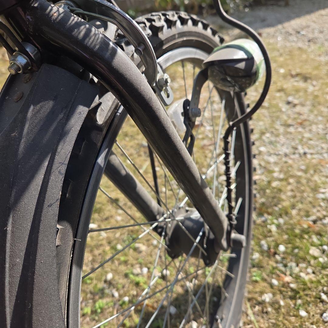 子供用自転車 グリーン 24インチ6段変速マウンテン【お値下げ】