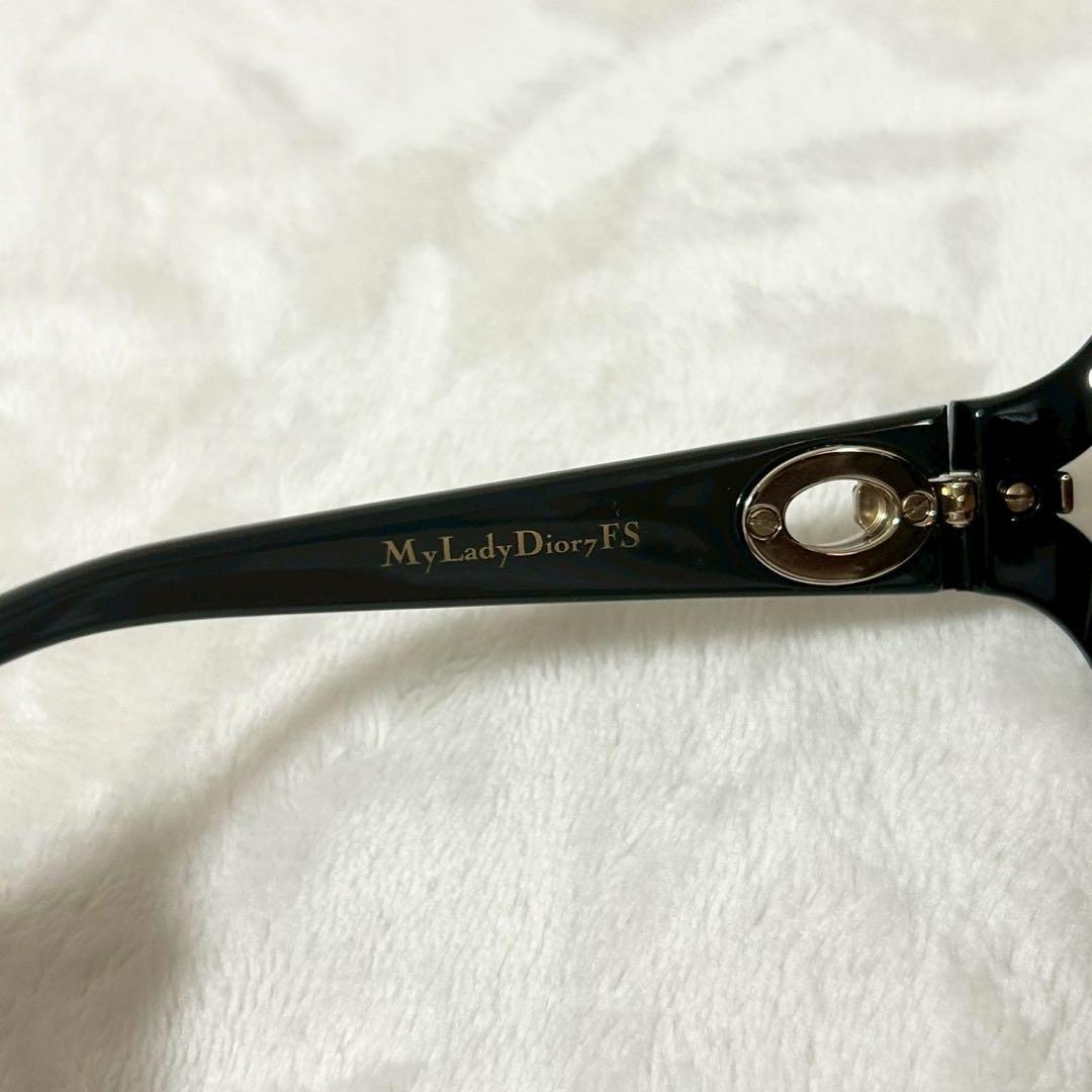 ★美品★ディオール　サングラス　カナージュ　ロゴ　ラインストーン　付属品あり