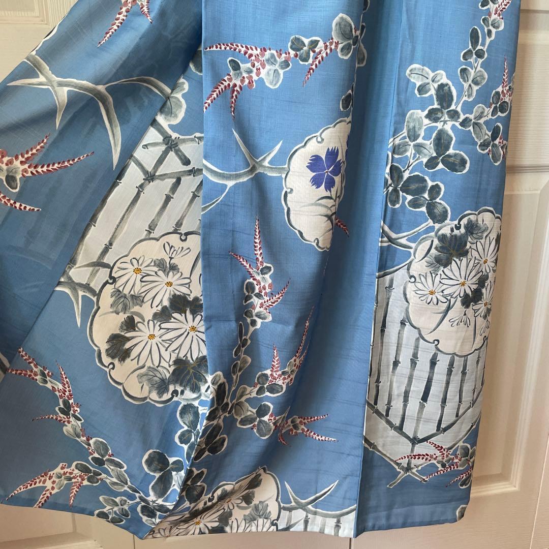 浴衣 さんび レディースMサイズ　クリーニング済み