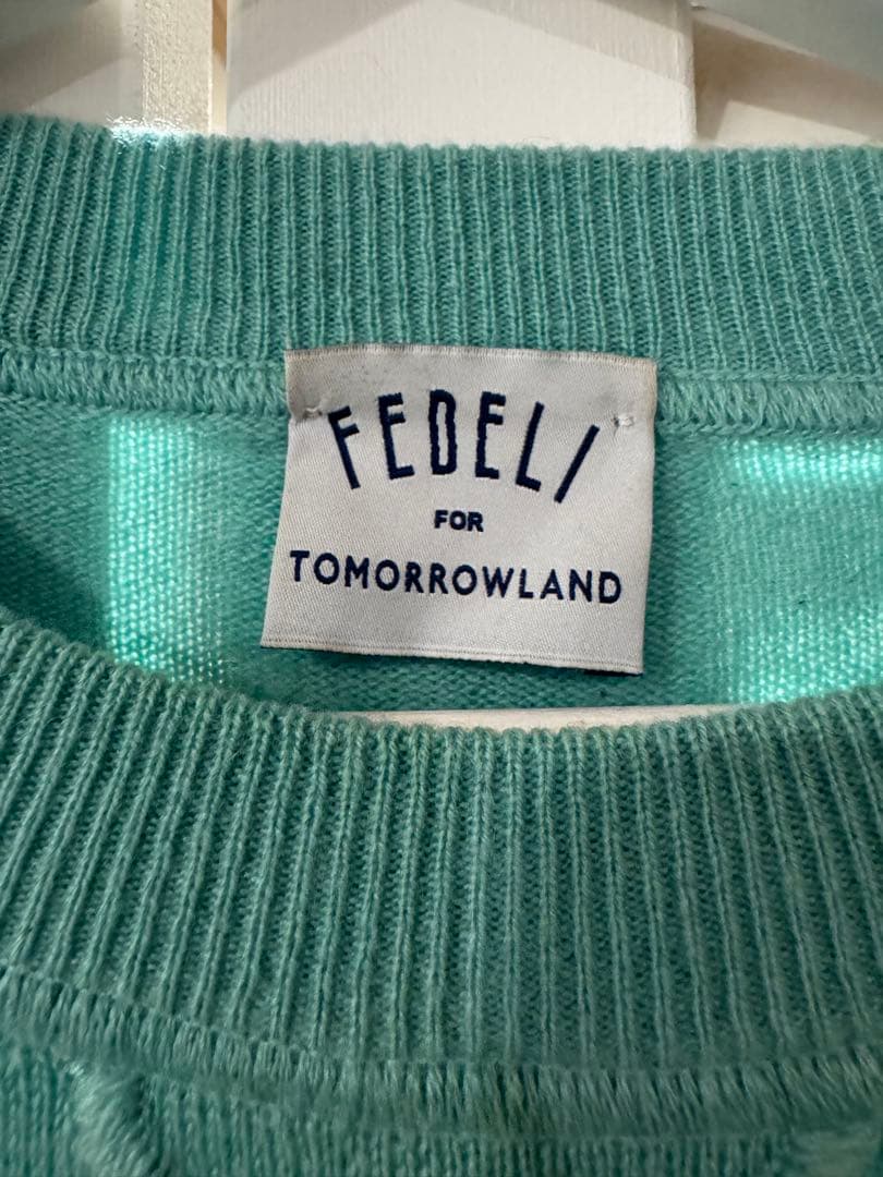 【最高級】FEDELI カシミヤ100% トゥモローランド別注 ニット L