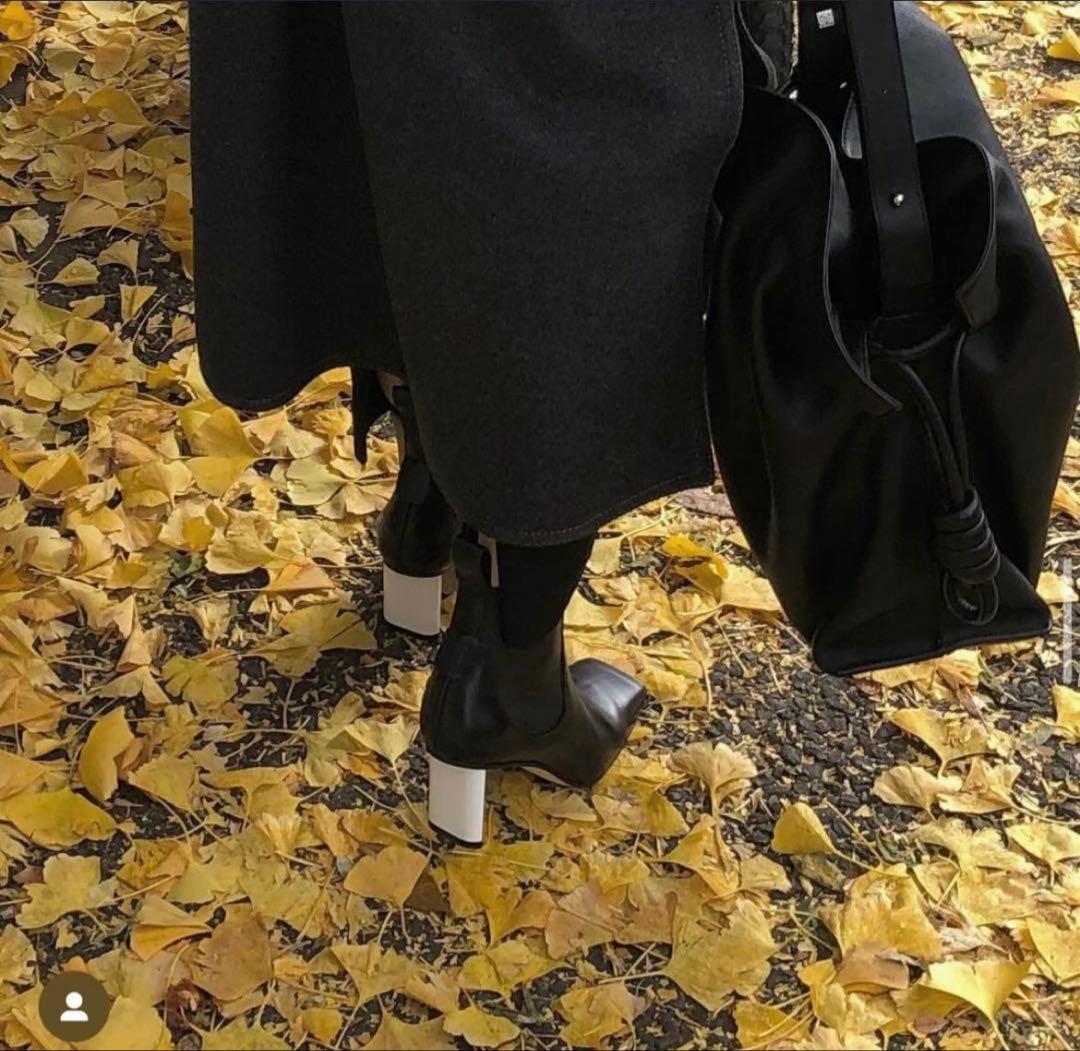 LOEWE ロエベ アナグラムショートブーツ 36