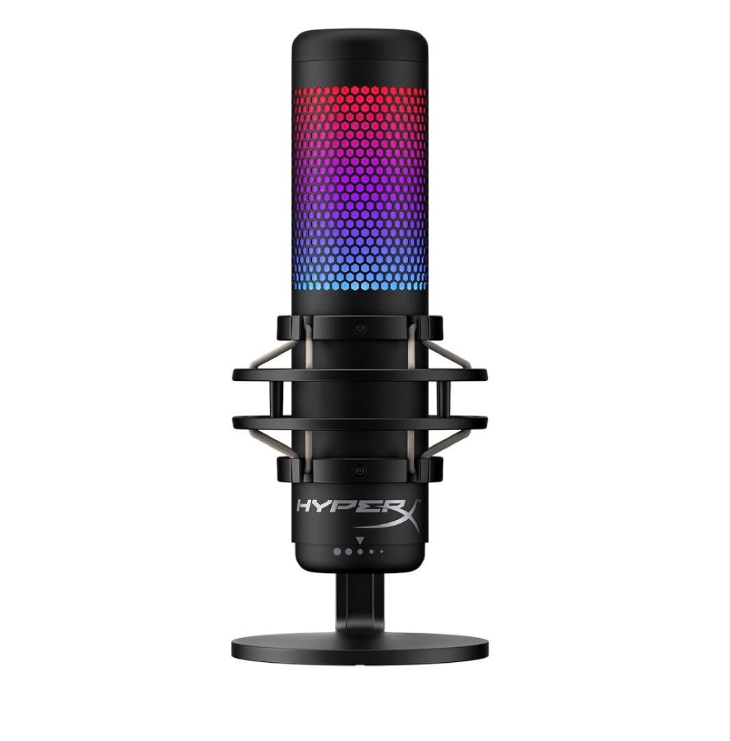 HyperX QuadCast S スタンドアロンマイク 専用ポップガードセット