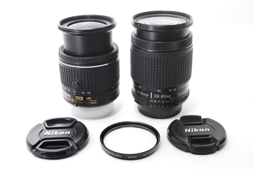 【美品】Nikon D40X＋標準レンズ2本セット 初心者最適