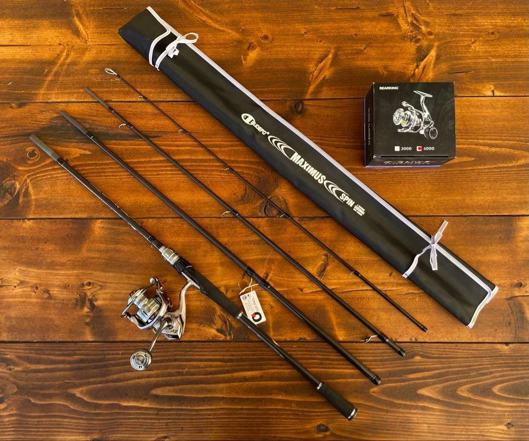 ショアジギングセット　10ft スピニングリール　300MH サーフ　青物