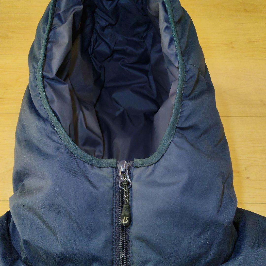 Lサイズ 美品【ルースイソンブラ】中綿フード付 ダウンジャケット 保温性◎