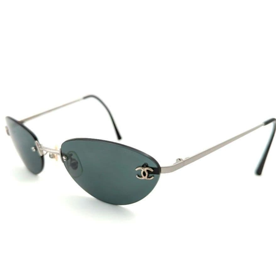 CHANEL シャネル サングラス ココマーク リムレス 4003