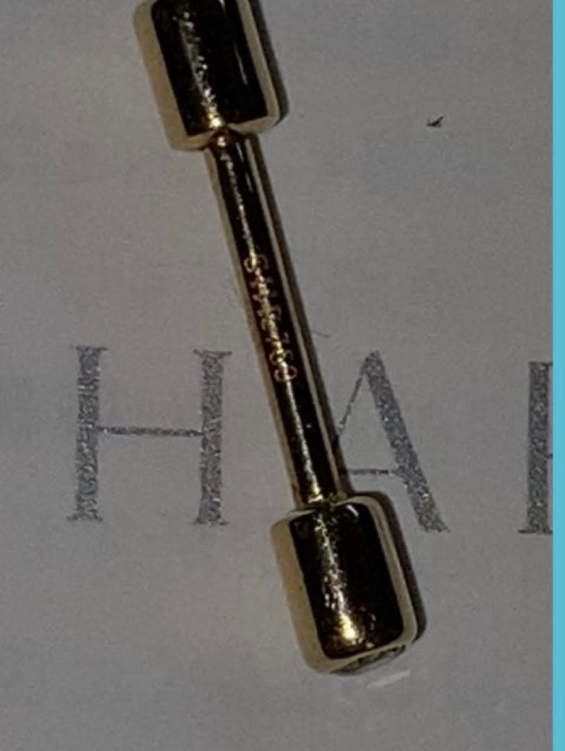 専用商品です。Shihara Diamond Twist Pin Pierce