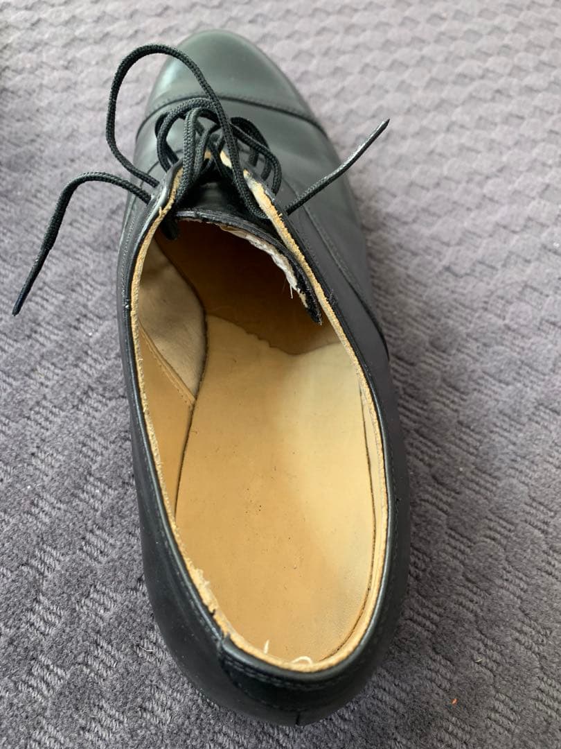 【桜】00s“ WEST”レザーシューズ カナダ軍シューズ