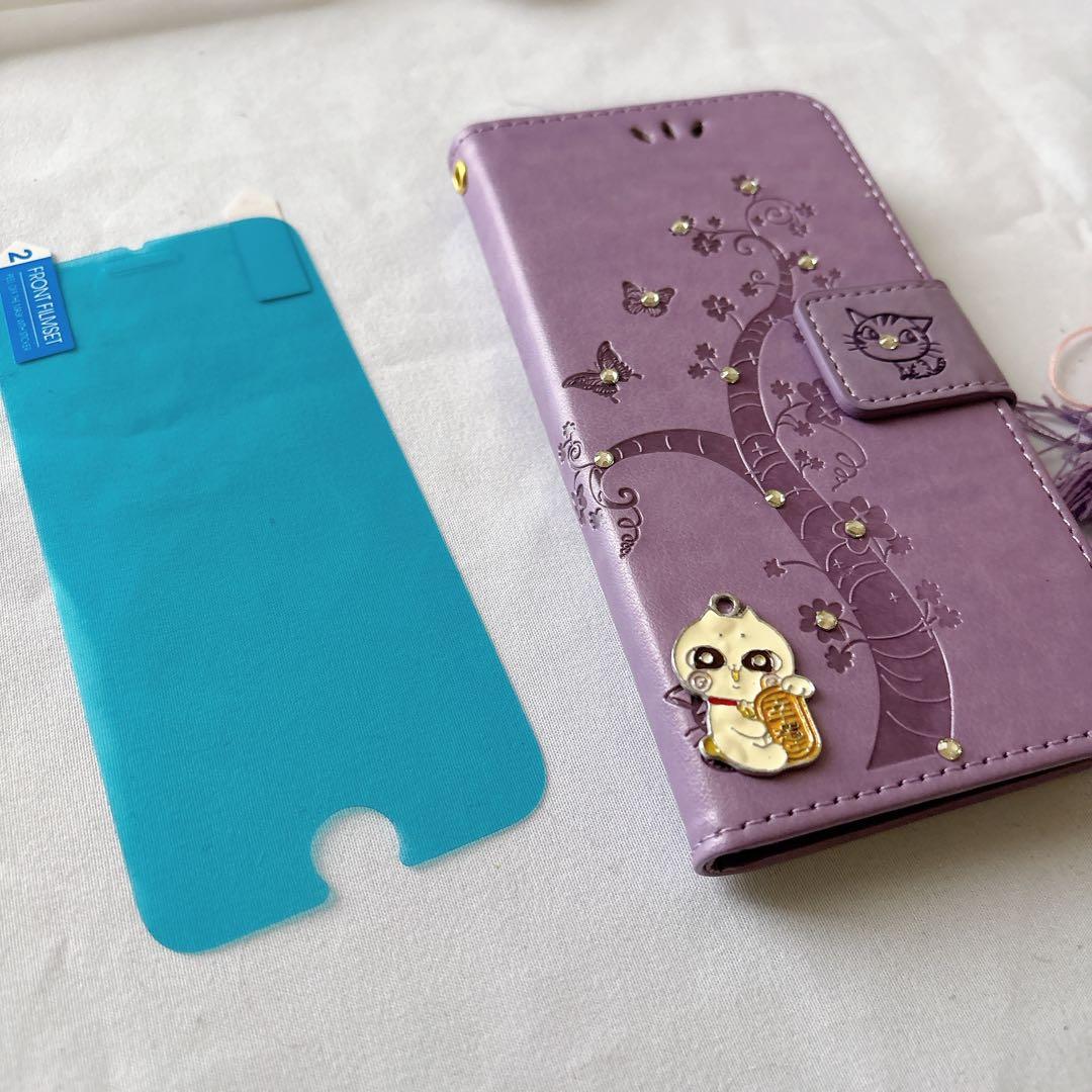 iPhone SE 2020 ケース iPhone 8 手帳型 かわいい 猫