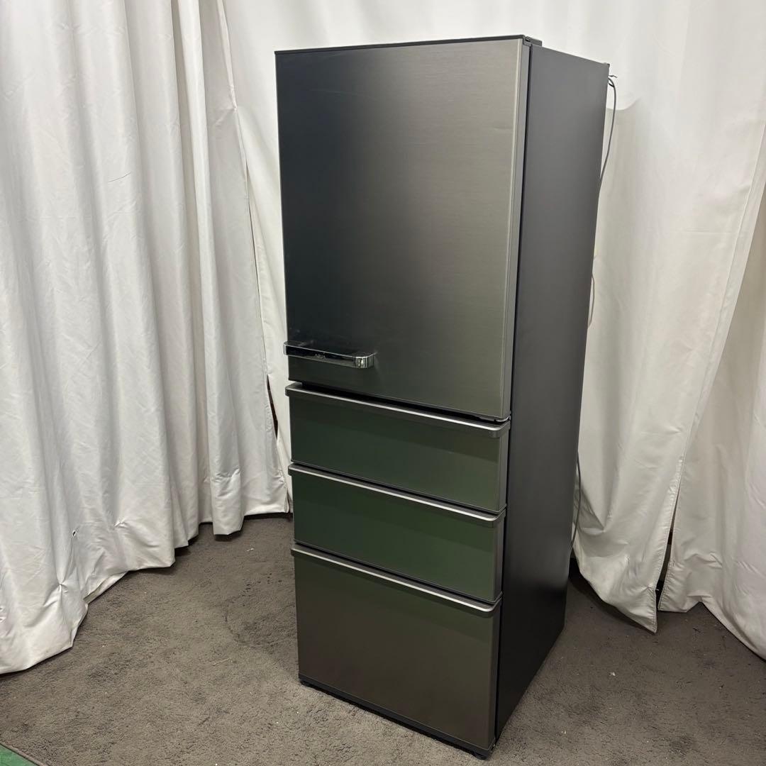 155⭕️冷蔵庫　アクア　300ℓ〜400ℓ　大型　安い　綺麗　右開　設置無料