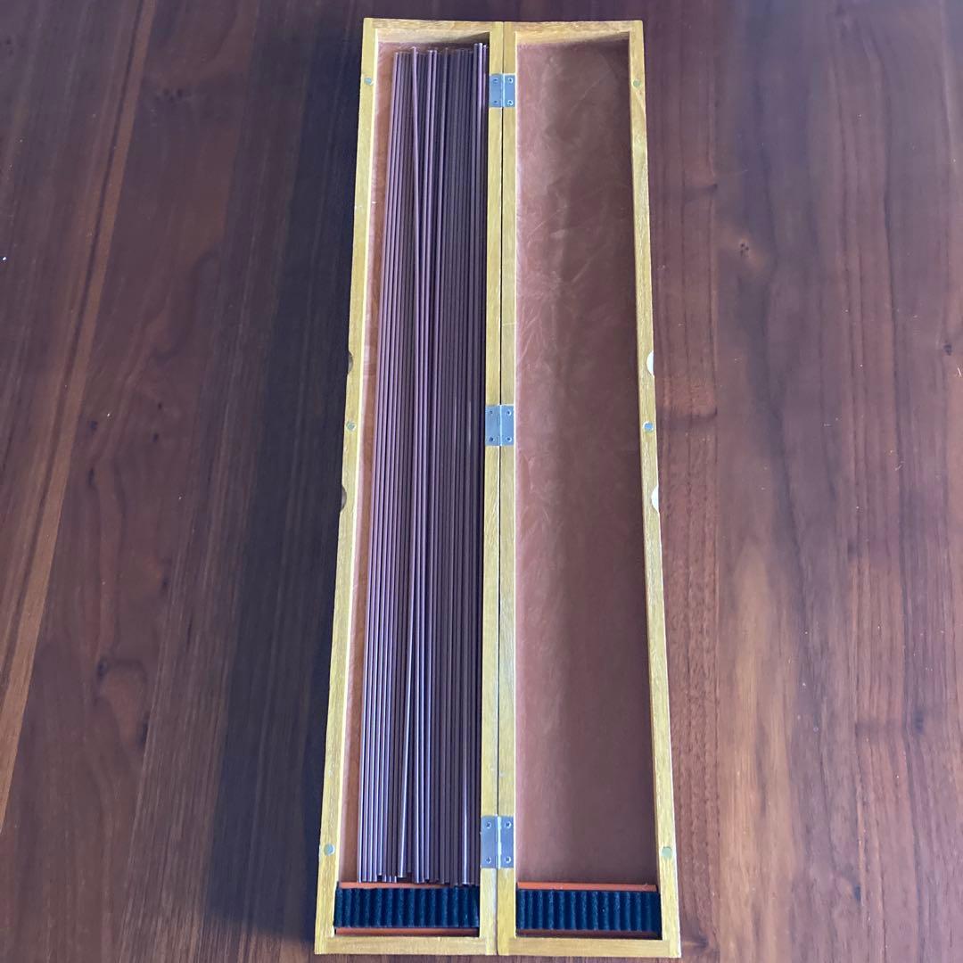 筮竹50cm (木箱付き)六十四卦速見表(キャンバス地　50cm)筮竹台　易経