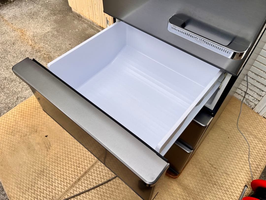 ③【送料無料】AQUA 冷蔵庫 AQR-V43JL(S) 430L 2020年製